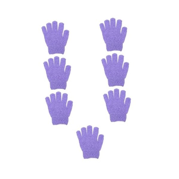 minkissy 70 Pièces Gants De Bain À Cinq Doigts Serviette De Bain Gants De Soleil Épurateur De Bain Éponges De Bain Pour Douch