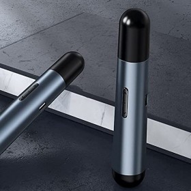 ZNULA JSY Tondeuse Oreille Nez Tondeuse à Cheveux de Nez Voyage Portable Petit Rasoir for Hommes Tête de Coupe Amovible Facil