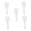 5pcs boîtes étui de rasoir en plastique organisateurs pratiques contenants de sécurité support couverture de barbe étuis de r