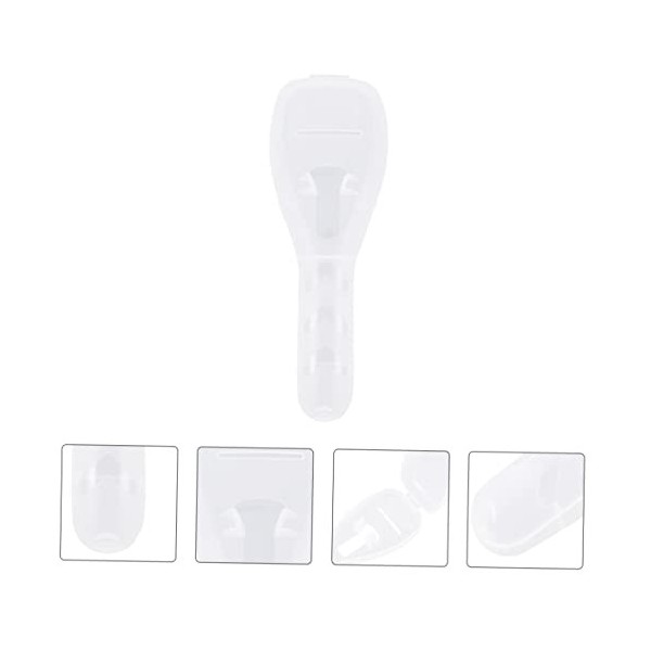 5pcs boîtes étui de rasoir en plastique organisateurs pratiques contenants de sécurité support couverture de barbe étuis de r