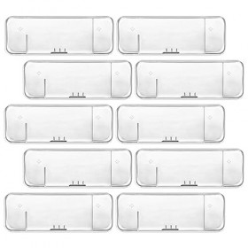 FRCOLOR 50 Pièces Boîte De Rangement De Rasoir Organisateur En Plastique Conteneurs En Plastique Rasoir Portable Support De R