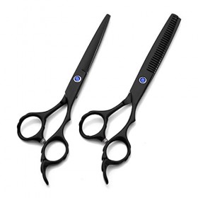 Ciseaux de Coupe de Cheveux, Professionnel 6cr 6 Ciseaux à Cheveux avec Manche en Fleur Coupe de Coiffeur Coupe de Cheveux