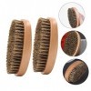 minkissy 14 Pièces Brosse À Barbe Homme Costume Outils Pour Hommes Kits DOutils De Beauté Pour Hommes Brosse De Salon Brosse