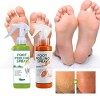 Foot Peeling Spray - Instant Foot Peeling | Foot Spa Foot Care for Peel Mask with Orange Oil and Green Tea Gel for Men and Wo