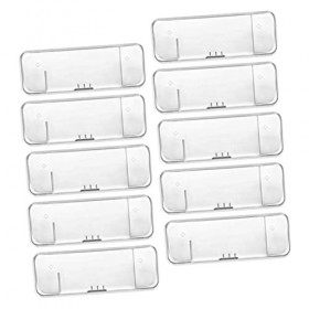 50 Pièces Boîte De Rangement De Rasoir Rasoir Portable Rasoir De Voyage Organisateur En Plastique Étui De Rasoir Protecteur D