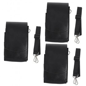 Mikinona 3 Pièces Sac De Rangement Trousse à Outils De Coiffure Outils De Coupe De Cheveux Peigne à Cheveux Organisateur Din