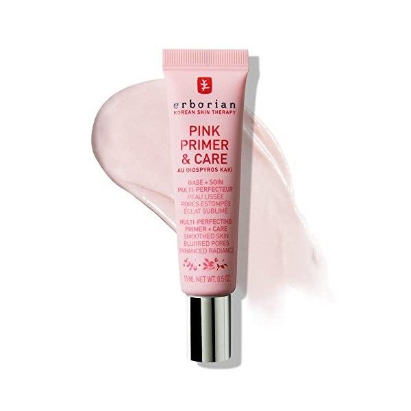 Erborian - Pink Primer & Care - Base de teint éclat et soin perfection effet grain de peau affiné - Soin et cosmétique Coréen