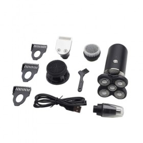 minkissy 1 Set Rasoir Rasoir Facial Rechargeable Rasoir En Tissu Tondeuse De Toilettage Pour Hommes Tondeuse À Moustache Tond