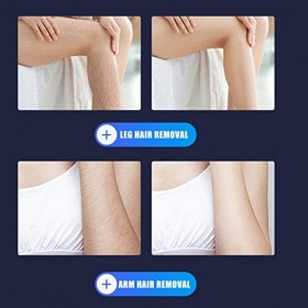 HJINGBIN Gomme D Epilation, Exfoliation Indolore, RéUtilisable Epilateur Physique sans Douleur, Appliquer sur Les Bras, Les J