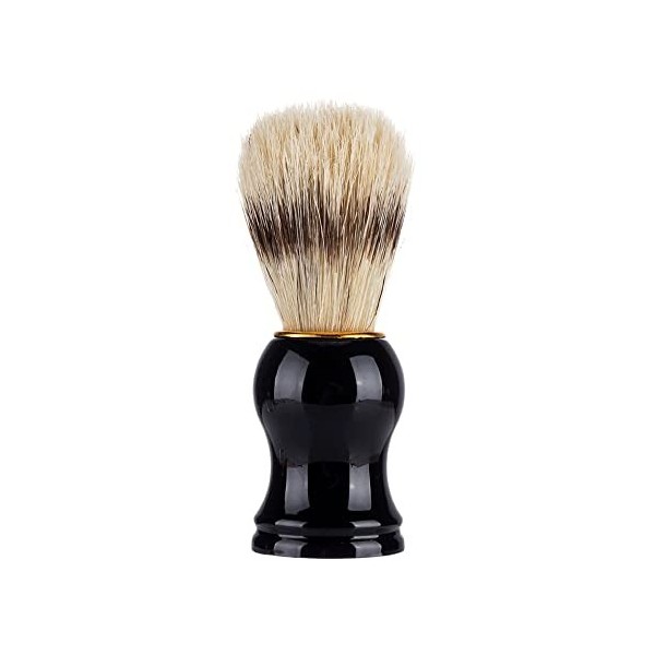 XJWWW-URG Brosse de rasage des hommes portables, pinceau ménagers et pinceau de visage, outil de brosse de mousse de beauté p