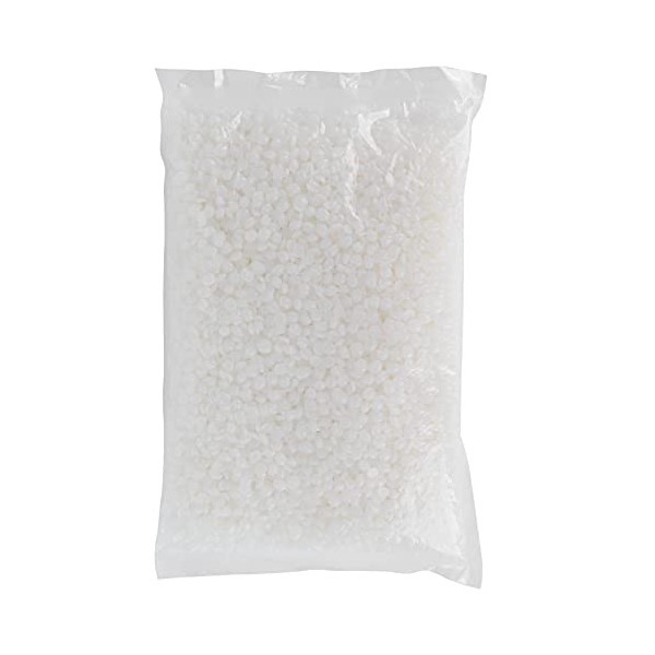 Haricot de cire dure, perle de cire pratique 1000g haricot de cire dépilation transparent pour chauffe-cire + dépilation à 