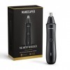 MANSCAPED™ The Weed Whacker™ Tondeuse pour Nez et Oreilles 9 000 tr/min, Tondeuse Électrique Précision avec Batterie Recharge