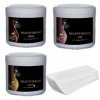 Cire au sucre Sugaring Beauty Sugar Set dintroduction + 50 bandes de non-tissé GRATUITES - pour lépilation - Les trois pâte