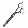 Ciseaux de coupe de cheveux, ciseaux professionnels en acier 440c de 5,5 pouces, outils de coupe de cheveux, ciseaux aminciss