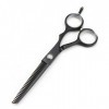 Ciseaux de coupe de cheveux, ciseaux professionnels en acier 440c de 5,5 pouces, outils de coupe de cheveux, ciseaux aminciss