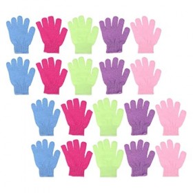POPETPOP 72 Pièces Gants De Bain Gant De Douche De Bébé Gants Pour Enfants Pour Hommes Lotion Gant De Douche À Cinq Doigts Br