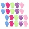 POPETPOP 72 Pièces Gants De Bain Gant De Douche De Bébé Gants Pour Enfants Pour Hommes Lotion Gant De Douche À Cinq Doigts Br