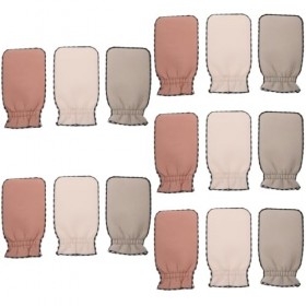 FRCOLOR 15 Pcs Serviette Exfoliante Serviettes De Nettoyage Coréen Gant De Toilette Épurateur De Bain Douche Épurateur Servie