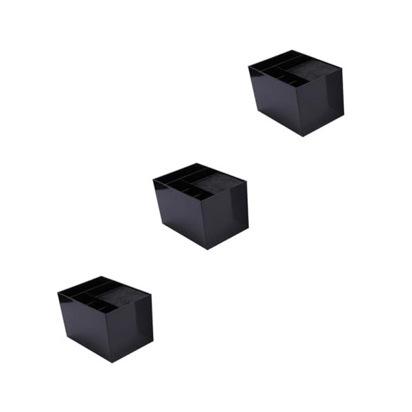 minkissy 2 Pièces Fournitures De Salon De Coiffure À Peigne À Cheveux Conteneur De Ciseaux De Coiffeur Conteneur DOutils De 