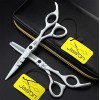 KOAIEZ Kit De Ciseaux De Coupe De Cheveux Professionnels De 5,5/6,0 Pouces, Cisaillements De Coiffure en Acier Inoxydable Ci