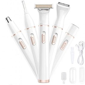 ANLURA Epilateur multifonctionnel pour femmes rasoir privé poils des aisselles poils des jambes