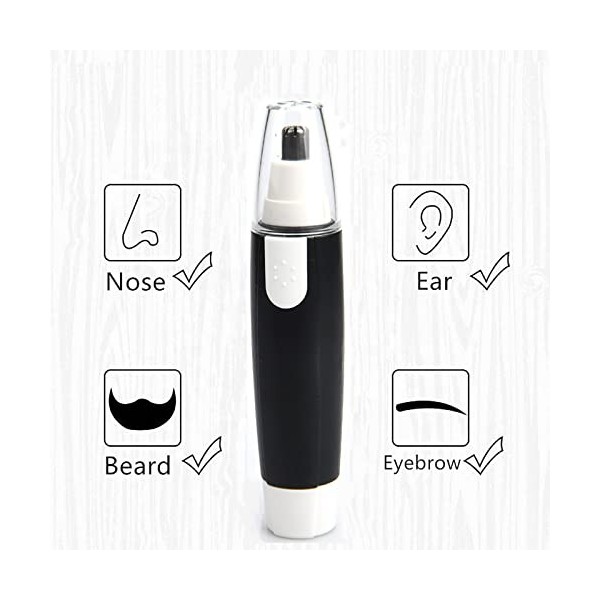 Nose Hair Trimmer For Men And Ears Finisher Men - Tondeuse Précision étanche Rasoir Nez, Rasoir à Nez électrique Homme Femme,