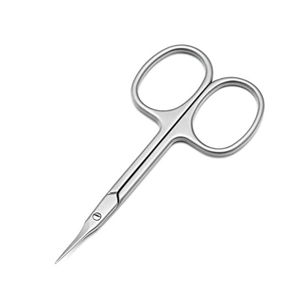 OURVER Ciseaux dartisanat, Beauté Ciseaux en acier inoxydable Eyebrou de coiffure Fine Tondeuse à cheveux Scissor Sharp Agna