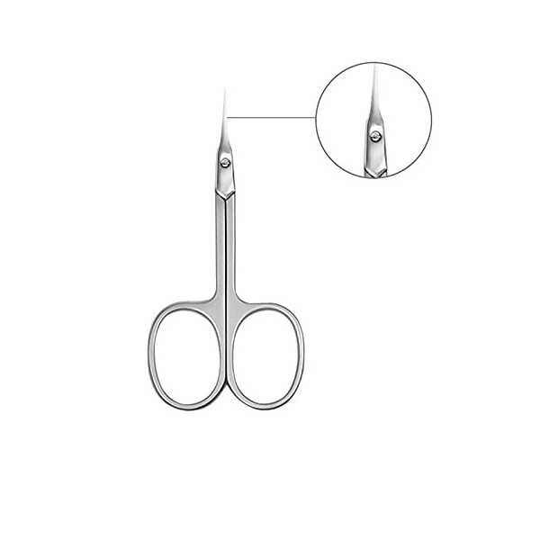 OURVER Ciseaux dartisanat, Beauté Ciseaux en acier inoxydable Eyebrou de coiffure Fine Tondeuse à cheveux Scissor Sharp Agna