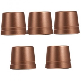 FOMIYES 5Pcs Base De Rasoir Support En Or Rose Rangement En Aluminium