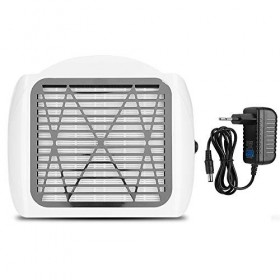 LANTRO JS Collecteur de poussière pour ongles - Absorption de la poussière très efficace avec une puissance de 80 W et un fil