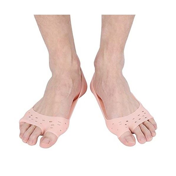 Chaussettes en gel de silicone, chaussettes en gel protecteurs de chaussettes hydratantes respirantes antidérapantes pour pro