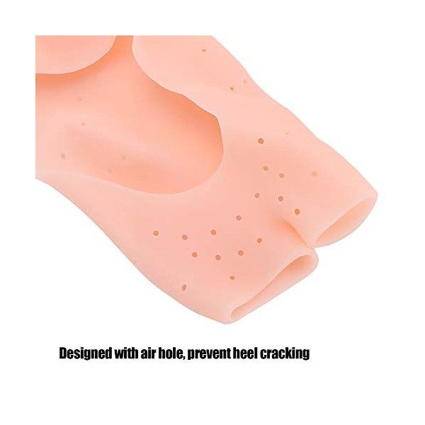 Chaussettes en gel, chaussettes en gel de silicone Protecteurs de Protecteur de soin des pieds Empêche pour protéger les outi