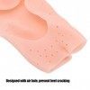 Chaussettes en gel, chaussettes en gel de silicone Protecteurs de Protecteur de soin des pieds Empêche pour protéger les outi