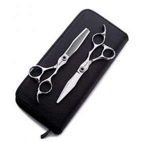 LUCHONG De Haute Qualité Barber Cheveux Ciseaux Professionnels Set 6.0 Pouces en Acier Inoxydable Fait De Méticuleux Workmans