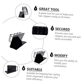 POPETPOP Coiffure Outil De Coiffure Étagère De Salle De Bains Adhésif Plateau DAccessoires Barber Clipper Organisateur De Do