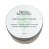 99% Naturel GEL APAISANT pour les PIEDS - ALOE VERA, MENTHE, ARBRE DU THÉ & EUCALYPTUS - 125g par NATURES INTERVENTION. Gel 