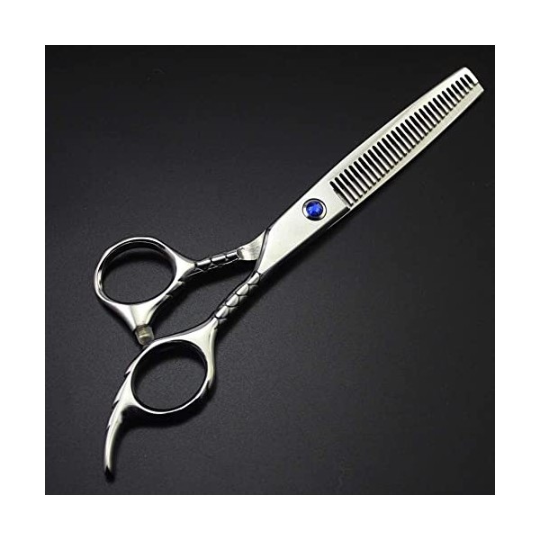 Ciseaux de coiffure, outils de coupe de cheveux professionnels cisailles ensemble de barbier, ensemble de ciseaux amincissant