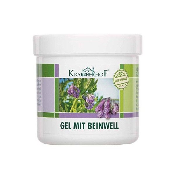 Kräuterhof® Gel à la main et au pied avec ondulation, soin de la peau, rafraîchissant 250 ml