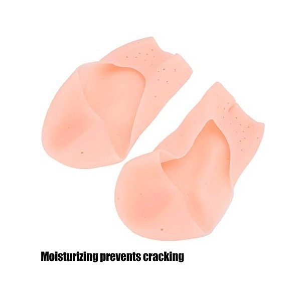 Chaussettes en gel de silicone, chaussettes en silicone, protecteurs de pour protéger les outils de soin des pieds pour les p