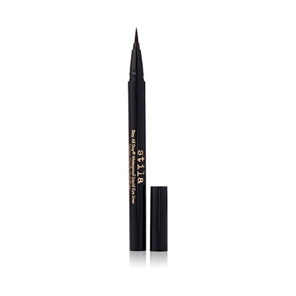 Stila Stay All Day Waterproof Liquid Eye Liner, Intense Black 0.5 ml