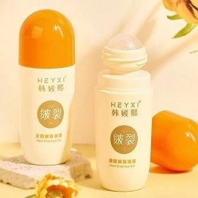 Youpo Crème réparatrice pour Peau craquelée | Crème réparatrice de Fissures au Talon 60ml Gel Roll-on,Hydratant avancé pour T