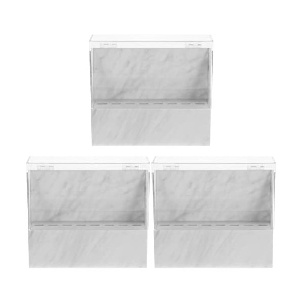 minkissy 2 Pièces Boîte De Rangement Porte-pincettes Fournitures Dextension De Cils Outil De Cils Pince à Cils Accessoires D