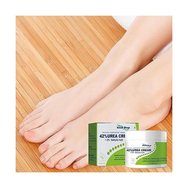 Crème pour les pieds à lurée - Urea Cream Lotion pour les pieds à force maximale de 42% - Gel dissolvant pour les pieds call