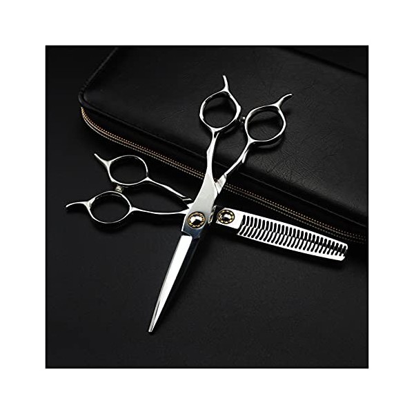 Cisailles de Coupe des Cheveux Ciseaux de Coiffure de 6 Pouces, Ciseaux damincissement des Cheveux, Ciseaux de Coiffure, Cis