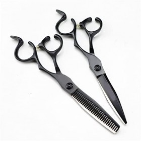 KOAIEZ Ensembles de Ciseaux de Coupe de Cheveux en Acier Inoxydable de 6,0 Pouces, cisaillements de Coiffure de Coiffeur Salo