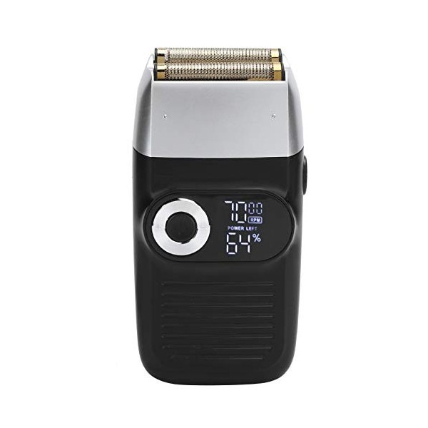 Rasoir électrique pour Hommes, Rasoir à Grille Sans Fil, Rechargeable Rasoirs électriques Tondeuse à Barbe Fournitures de Bar