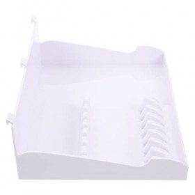 minkissy 2 Pièces Prise De Peigne à Ciseaux Plateau à Outils De Coiffeur Porte-ciseaux En Plastique Support De Ciseaux En Pla