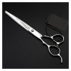 zmigrapddn Ciseaux de Coupe de Cheveux Ciseaux de Coiffeur, Ciseaux de Coiffure pour gaucher, Ciseaux de Coiffure de 7 Pouces