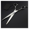 zmigrapddn Ciseaux de Coupe de Cheveux Ciseaux de Coiffeur, Ciseaux de Coiffure pour gaucher, Ciseaux de Coiffure de 7 Pouces