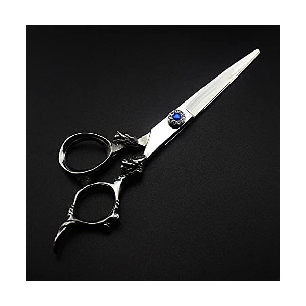 ciseaux de coiffeur Ciseaux De Coupe De Cheveux, 6 Pouces Professionnel Japon 440c Blue Gem Dragon Poignée Ciseaux De Cheveux